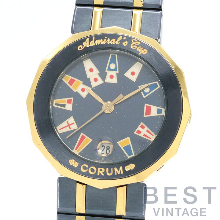 楽天市場】コルム 【CORUM 】 アドミラルズカップ ガンブルー 39.610