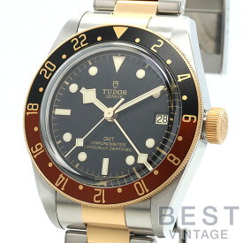 【最大2000円オフ★お買い物マラソン限定クーポン配布中!】チューダー 【TUDOR 】 ブラックベイGMT S&G 79833MN (M79833MN-0001) メンズ ブラック K18イエローゴールド/ステンレススティール 腕時計 時計 BLACK BAY GMT S【中古】