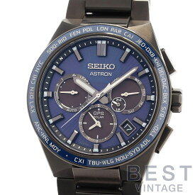 セイコー 【SEIKO】 アストロン ネクスター ノヴァ GPS ソーラーモデル SBXC121(5X53-0BV0) メンズ ブルー/ブラック チタン 腕時計 時計 ASTRON NEXTER SERIES GPS SOLAR MODEL 2ND COLLECTION NOVA BLUE/BLACK TI 【中古】