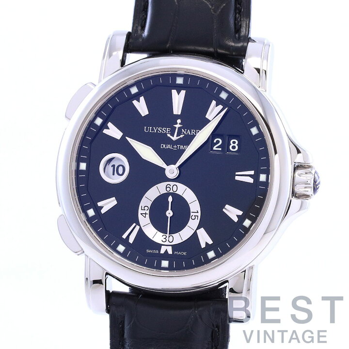 楽天市場】【OH済】 ユリスナルダン 【ULYSSE NARDIN】 デュアルタイム 