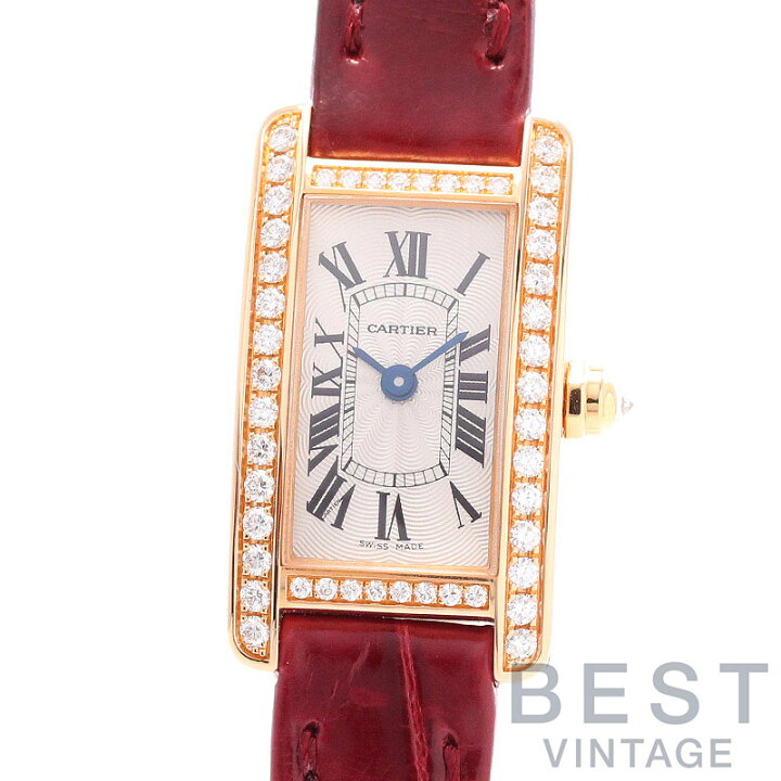 楽天市場】【OH済】 カルティエ 【CARTIER】 タンクアメリカン ミニ 