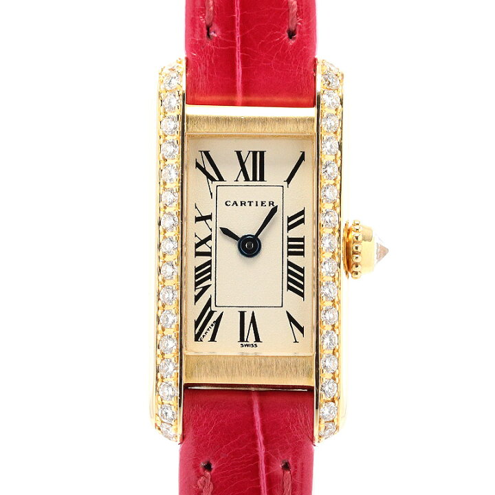 楽天市場】【OH済】 カルティエ 【CARTIER】 タンク アロンジェ SM 