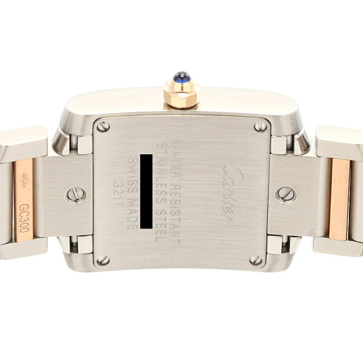 楽天市場】カルティエ 【CARTIER】 タンク フランセーズ SM WE110004  