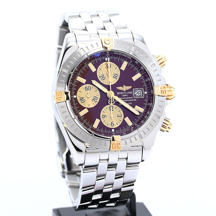 楽天市場】【OH済】 ブライトリング 【BREITLING】 クロノマット  