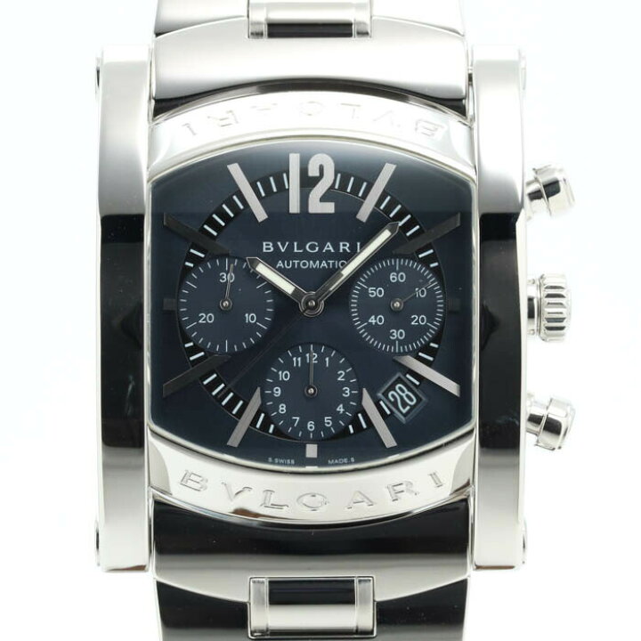 楽天市場】【OH済】 ブルガリ 【BVLGARI 】 アショーマ クロノグラフ  