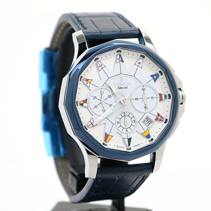 楽天市場】コルム 【CORUM】 アドミラル レジェンド 42 クロノグラフ  