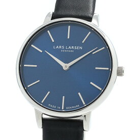 ラースラーセン 【LARS LARSEN】 LL146SDBLL レディース ブルー ステンレススティール 腕時計 時計 BLUE SS 【OUTLET】【新品】