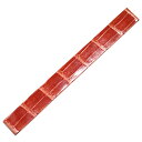 【お買い物マラソン限定クーポン配布中♪】ヴァン クリーフ＆アーペル【VANCLEEF & ARPELS】 旧型カデナ用 純正ベルトアリゲーター 替えバンド　時計バンド 時計ストラップ 幅13mm 長さ126mm レッド RED 【アウトレット】 【中古】