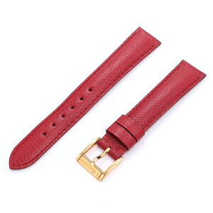 ジャンルソー【JEAN ROUSSEAU】レザー カーフ LEATHER CALF 替えバンド 時計バンド 時計ストラップ 幅(取付部側)16mm(尾錠側)14mm レッド RED【アウトレット】【新品】