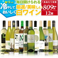 感謝還元 白ワイン 辛口 飲み比べ 12本 セット | 送料無料 【1本あたり本体833円（税抜）】世界の白ワイ…