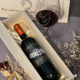 ワイン ギフト 旨い！ オススメ生産者【木箱・手提げ袋付き】 赤ワイン フルボディ ギフト プレゼント あの五大シャトー、ムートン・ロートシルト元醸造家でありオーパスワンの創設者パスカル・マーティ氏 金賞 【カサ・デル・セロ・レゼルヴァカベルネ 】＊熨斗対応可