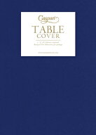 Caspari ペーパーテーブルクロス 【ネイビーブルー】 160X250cm テーブルカバー 1枚入り ドイツ製 紙 不…
