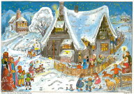 【アドベントカレンダー　クリスマス】ドイツ製RICHARD SELLMER社アドベントカレンダー クリスマス クリ…