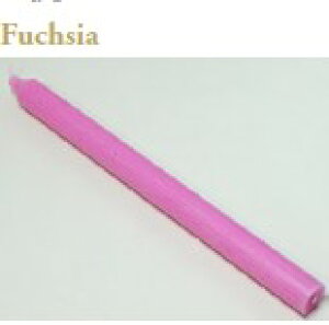 【ストレートキャンドル 】キャンドル 2.1cm x 28cm 12本 パック  SCHON+(シェーンプラス)業務用 ハンガリー製 燃焼時間 約12時間 Fuchsia