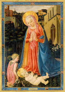 Caspari JXp ANX}XJ[h O[eBOJ[h ܂ `  k AJ  i V[YO[eBO XCXvg Madonna and Child with Saint John