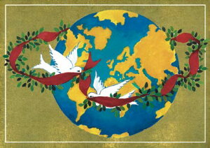 Caspari JXp ANX}XJ[h O[eBOJ[h ܂ `  k AJ  i V[YO[eBO XCXvg  a s[X Peace on Earth