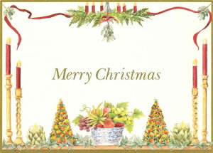 Caspari JXp ANX}XJ[h O[eBOJ[h ܂ `  k AJ  i V[YO[eBO XCXvg Merry Christmas t[J[h EF