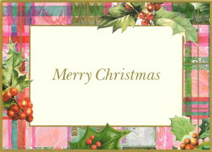 Caspari JXp ANX}XJ[h O[eBOJ[h ܂ `  k AJ  i V[YO[eBO XCXvg Merry Christmas t[J[h qC