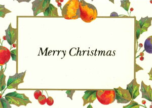 Caspari JXp ANX}XJ[h O[eBOJ[h ܂ `  k AJ  i V[YO[eBO XCXvg Merry Christmas t[J[h 