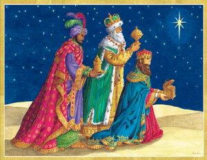 Caspari JXp ANX}XJ[h O[eBOJ[h ܂ `  k AJ  i V[YO[eBO XCXvg Oľl Three Kings Gifts