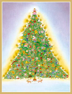 Caspari JXp ANX}XJ[h O[eBOJ[h ܂ `  k AJ  i V[YO[eBO XCXvg NX}Xc[ Tree with Toy