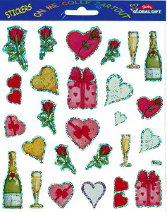 �O���[�o���M�t�g GLOBAL GIFT Stickers �X�e�b�J�[ �t�����X �A�� �C�O �V�[�� �r�j�[�� �_�C�J�b�g ���� �t�@���V�[ �f�R���[�V���� �莆 ���^�[ �X�e�[�V���i���[ ���� �G���{�X �L���L�� �z