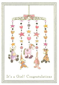 yoYjzQUIREiNC[j Mac Classic O[eBOJ[h A I_ `TCY t ܂  G{XH  j xr[  ̎q r[ It's a Girl! Congrat