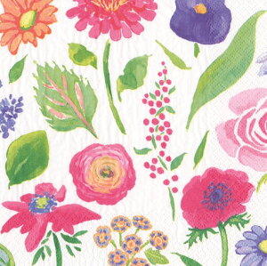 Caspari JXp y[p[ivL JNeTCY 25x25cm 20 fRp[W  e[uR[fBl[g ivL hCc   p[eB[ i bsO ԕ Summer Tim