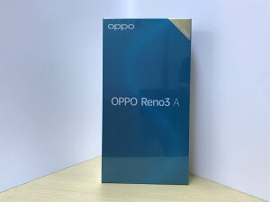 【SIMフリー】 OPPO Reno3 A 国内正規品 ホワイト Sim free 新品 未開封 アンドロイド スマホ 本体 オッポ リノ CPH2013 docomo/AU/Softbank回線使用可