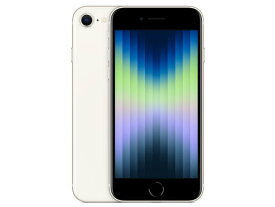 [SIMフリー/新品未使用]iPhoneSE 第3世代 64GB スターライト 白ロム スマホ 本体