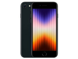[SIMフリー/新品未開封]iPhoneSE 第3世代 128GB ミッドナイト（2022年モデル） 白ロム スマホ 本体