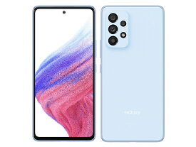 訳あり「新品未使用品/国内版SIMフリー 」Galaxy A53 5G SCG15 オーサムブルー au版 [サムソン]白ロム スマホ 本体 ※パッケージダメージあり