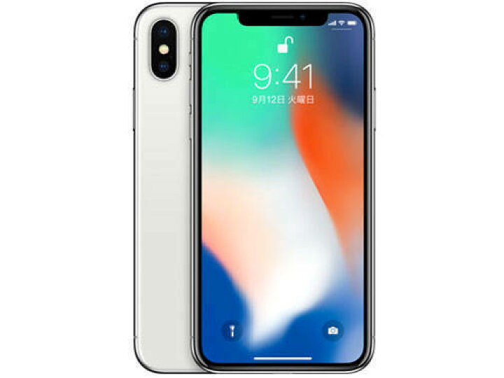 楽天市場】【国内版SIMフリー・新品未開封】 iPhoneX 64GB [シルバー  