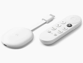 新品未開封 Google GA01919-JP Google Chromecast with Google TV 4K ストリーミングメディアプレイヤー Snow