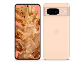 未使用/国内版SIMフリー Google Pixel8 128GB [Rose] docomo/AU/Softbank/楽天モバイル回線対応 白ロム スマホ 本体