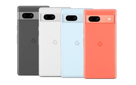 新品未使用/国内版SIMフリー Google Pixel7a 128GB [Sea][Snow][Charcoal][Coral] docomo/AU/Softbank/楽天モバイル回線対応 白ロム スマホ 本体