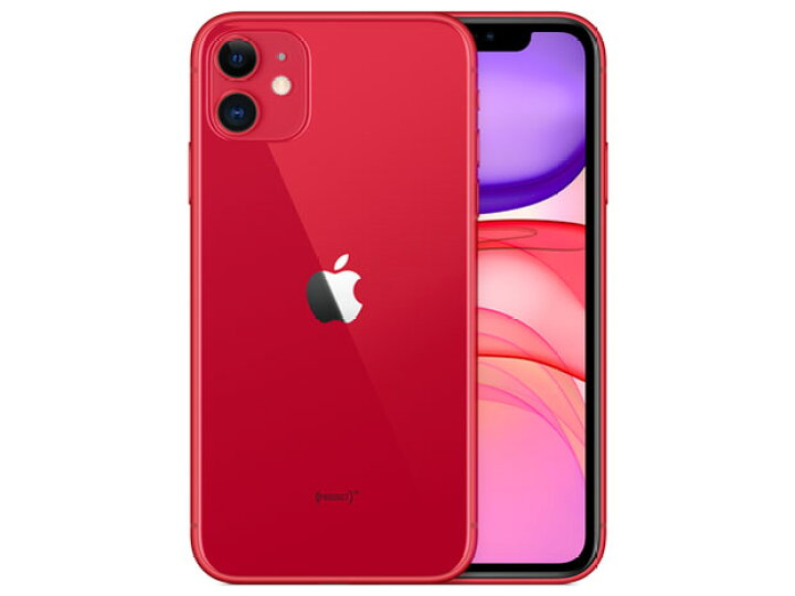 楽天市場】【国内版SIMフリー/新品未開封】 iPhone11 64GB レッド 白 