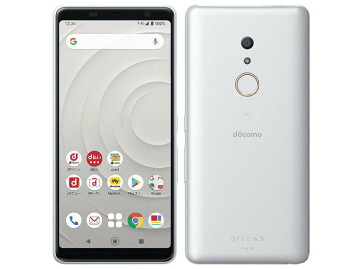 楽天市場】【未使用】SIMフリー FUJITSU arrows Be4 F-41A white  