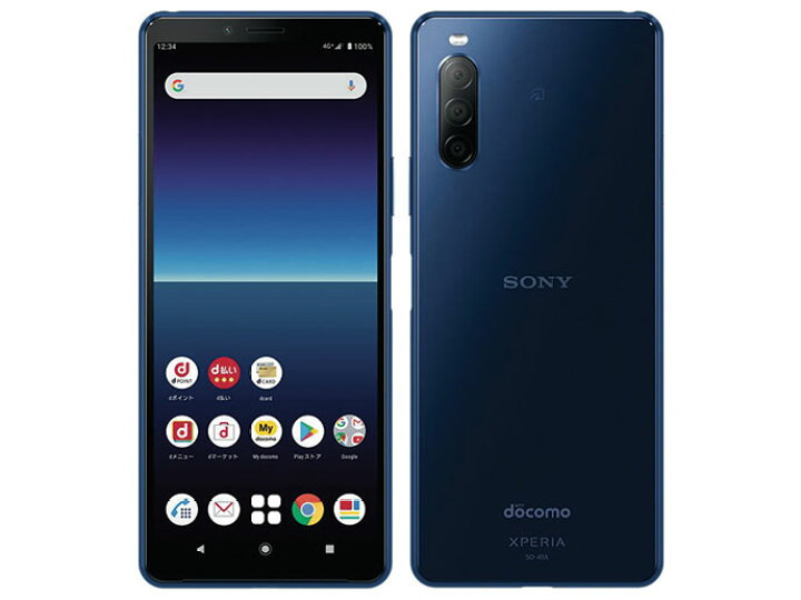 楽天市場】【国内版SIMフリー】Docomo ドコモ Xperia 10-2 SO-41A(Blue 