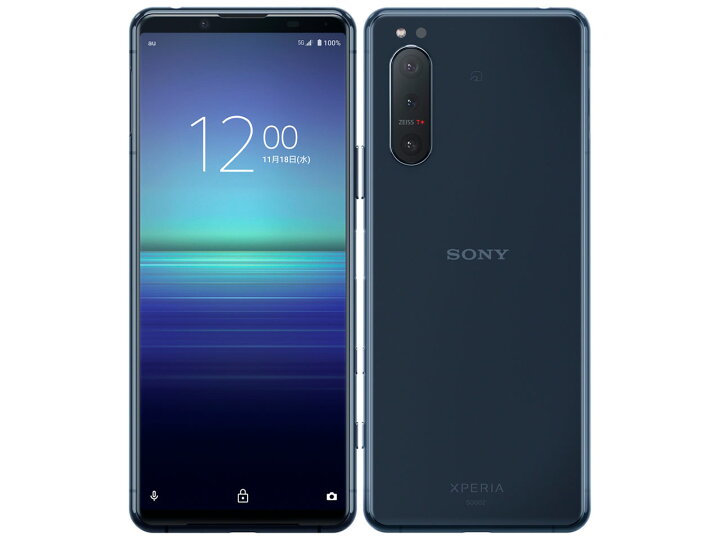 楽天市場】「SIMフリー未使用品」SIMフリー au Xperia 5 II SOG02 Blue 