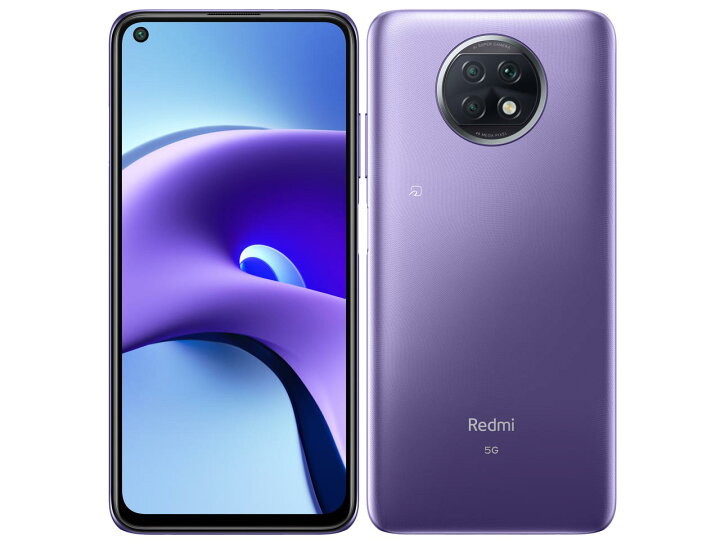 楽天市場】[SIMフリー][新品未使用品] Redmi Note 9T [パープル] 5G 