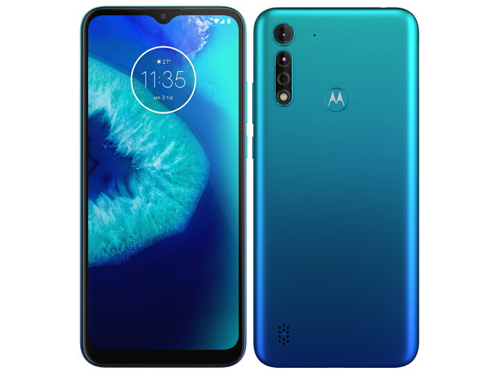 新品未開封】モトローラ moto g8 ノイエブルーSIMフリー moto g8 POWER 