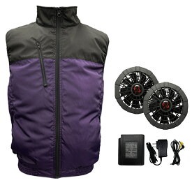 【ポイント5倍 スーパーSALE限定】【年間ランキング2年連続入賞】【100冠達成】空調ベスト フルセット バッテリー ファンセット ファン付きベスト セット ファン付き作業服 2025年 バッテリー付き レディース 大きいサイズ 実用的 最強 作業着