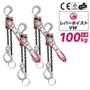 �y�x�X�g�E�A���T�[�����z4��Z�b�g ���o�[�z�C�X�g 0.1t 1m 100kg VW �y�� �`�F�[�����[���[ ���i�� �`�F�[���u���b�N ���o�[���u���b�N �ג��@ �K�b�`�� �������� �`�F�[������1m �������� �l