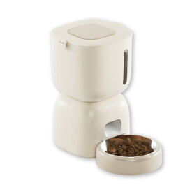 【楽天市場ランキング1位受賞】【ACアダプター付き】給餌器 タイマー 猫 犬 自動 餌やり機 penefa 3L 設定 1日4回 コンパクト 音声録音 健康管理 縦置き型オートペットフィーダー キャットフード ごはん 給餌機 ペット コードレス ボタン
