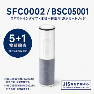 �yPFOA�EPFOS���������ς݁z SFC0002 BSC05003 SFC0002T �N�����X�C�݊� �򐅃J�[�g���b�W �����p�J�[�g���b�W SFC0002TTS FP1025 PZ871-3 �Ή� �X�p�E�g�C���^�C�v ������̌^ �򐅊�J�[�g���b�W JIS�K�i��