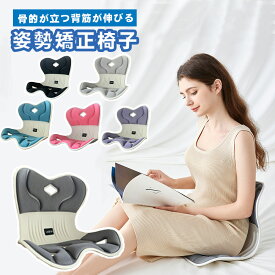 【先着100名様限定クーポン20％off】姿勢矯正 椅子 骨盤サポートチェア 骨盤から腰をサポート 姿勢サポートチェア 高反発メモリー綿 腰当て 姿勢矯正 クッション 軽量 持ち運び簡単 椅子や床に置いて座るだけ 男女兼用 猫背改善 腰が痛くならない 腰椎椎間板