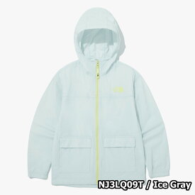 ★2024年度新商品★送料無料★THENORTHFACE K'S CITY CHILLER JACKET ノースフェイス キッズ シティ チラー ジャケット 少年少女 ガールズ ボーイズ 子供 シンプル ウィンドブレーカー かわいい パステル 春 夏 秋 旅行 アウトドア パーカー フード ジャンパー NJ3LQ09STUV