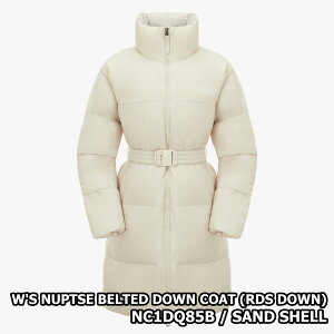 yKiz2024NViTHENORTHFACE W'S NUPTSE BELTED DOWN COAT (RDS DOWN) m[XtFCX fB[X kvV xebh _E R[g v[g ~ h s AEghA lC ؍ NC1DQ85ABC