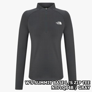 yKizTHE NORTHFACE W'S SUMMIT BASE L/S ZIP TEE T~bgx[X WbveB[ ؍ m[XtFCX g[i[ TVc WbvAbv XtBbg gbvX AEghA fB[X v[